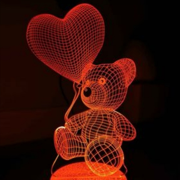Brand new in box 3d illusion night lamp - Picture 5 of 5